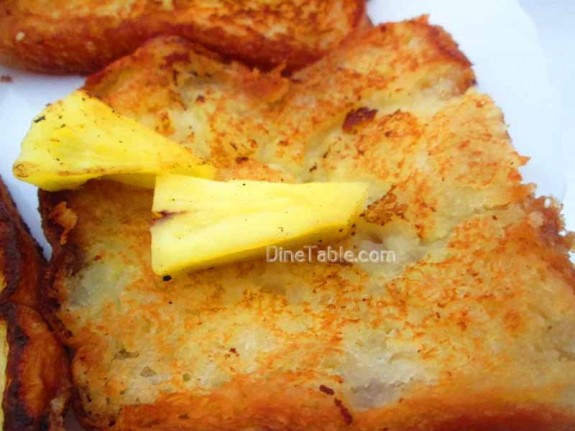 Pineapple French Toast / Tea Time Snack