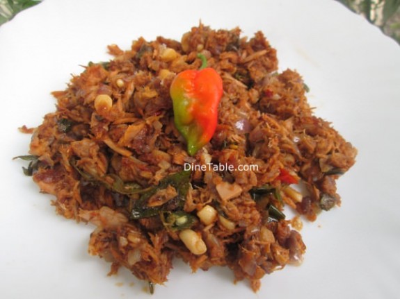Kerala Style Canned Tuna Thoran Recipe / Easy