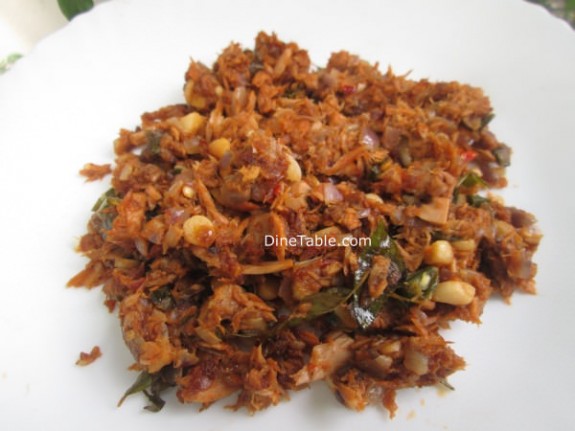 Kerala Style Canned Tuna Thoran Recipe / Healthy