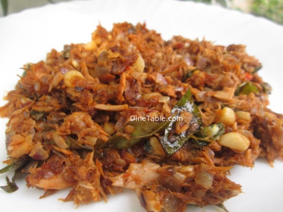 Kerala Style Canned Tuna Thoran Recipe / Fry