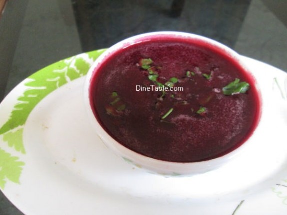 Carrot Beetroot And Orange Soup Recipe / Homemade Soup
