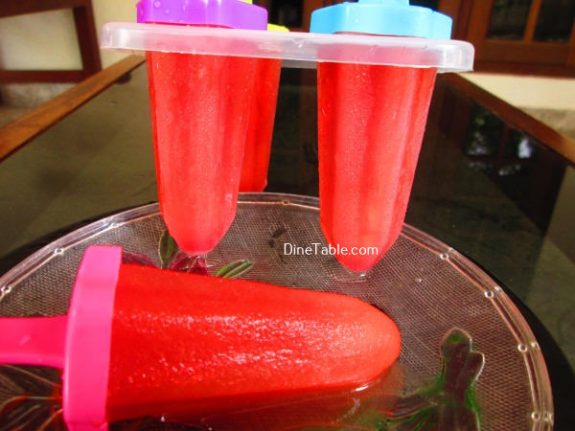 Watermelon Popsicles Recipe / Quick Dish