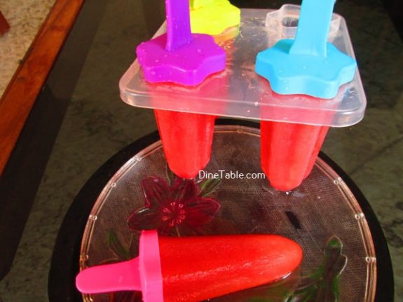 Watermelon Popsicles Recipe / Homemade Dish