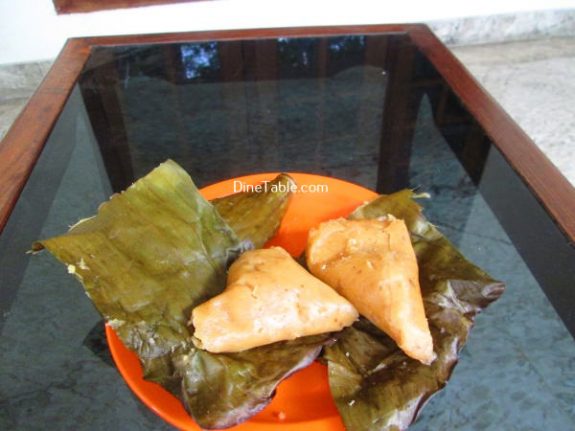 Vazha Pazham Ela Ada Recipe / Kerala Dish 