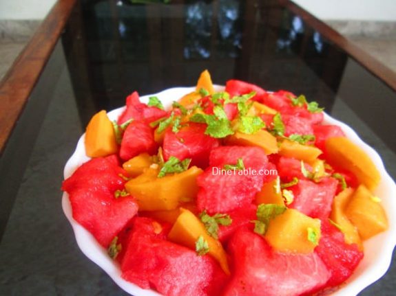 Watermelon Mango Salad Recipe / Simple Salad