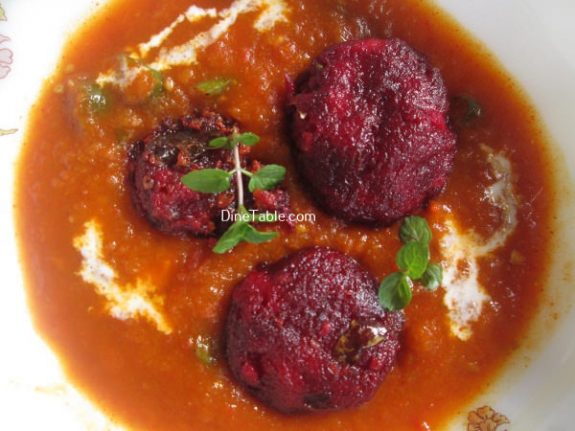 Beetroot Kofta Curry Recipe / Good Curry