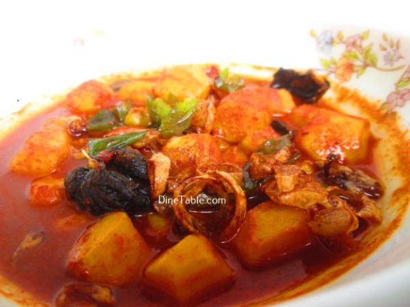 Chembu Mulakittathu Recipe / Easy Curry