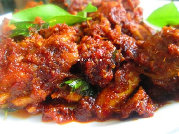 Chicken Ghee Roast Recipe / South Indian Dish