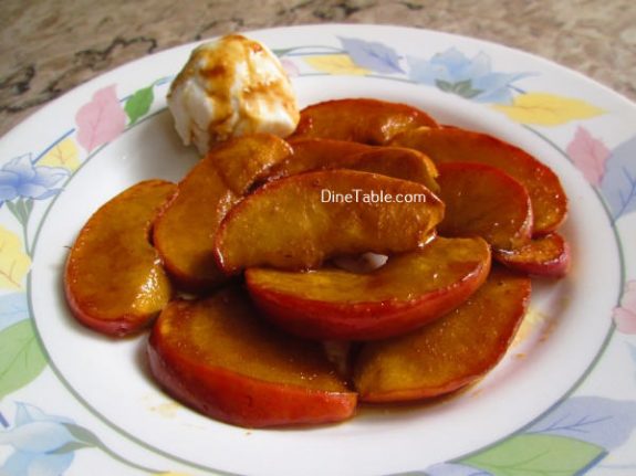 Caramelized Apple Recipe / Fruit Dish