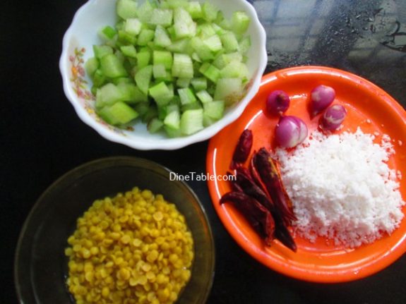 Chembin Thal Parippu Thoran Recipe / Vegetable Thoran