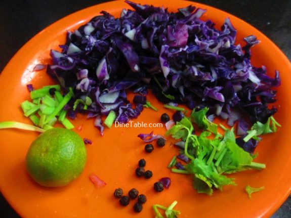Red Cabbage Detox Salad Recipe / Simple Salad 