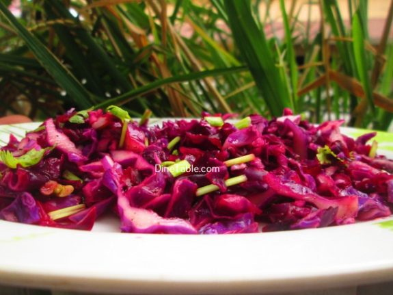 Red Cabbage Detox Salad Recipe / Delicious Salad