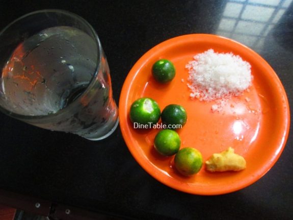 Ginger Lime Recipe / Quick Drink 
