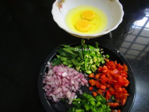 Egg Burji Puttu Recipe - Crunchy Puttu 