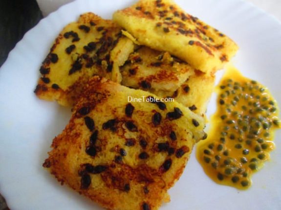 Passion Fruit French Toast Recipe / Crunchy Dish
