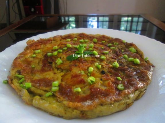 Spanish Omelette Recipe / Crunchy Omelette