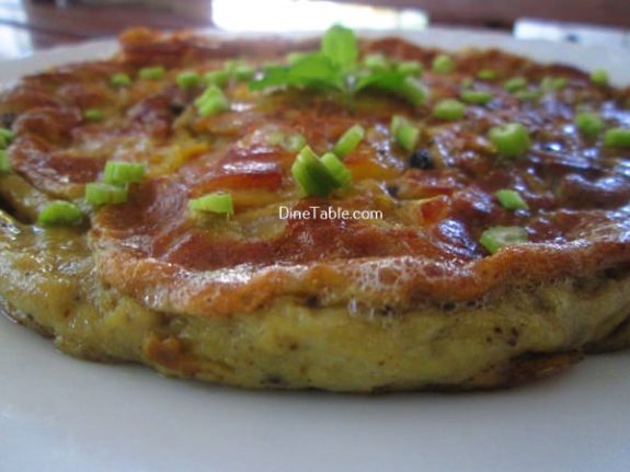 Spanish Omelette Recipe / Potato Omelette 