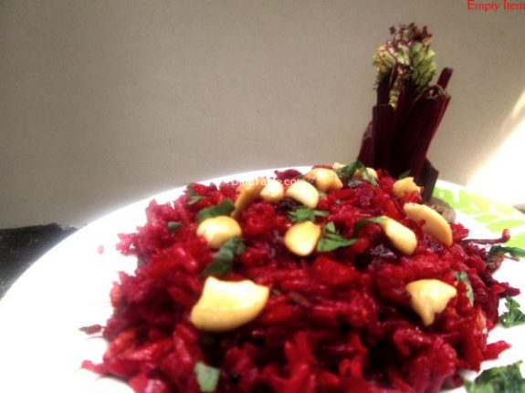 Beetroot Rice Recipe / Nutritious Rice 