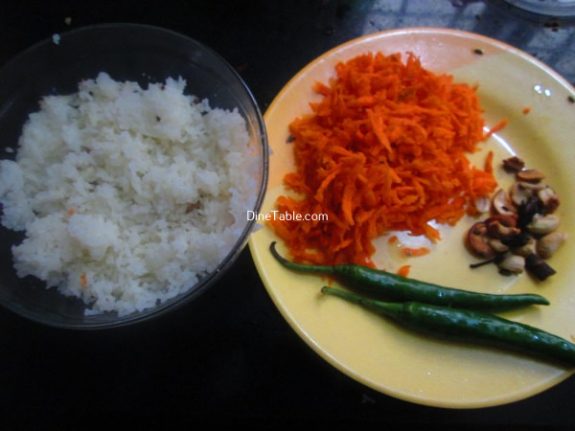 Carrot Rice Recipe / Tasty Rice