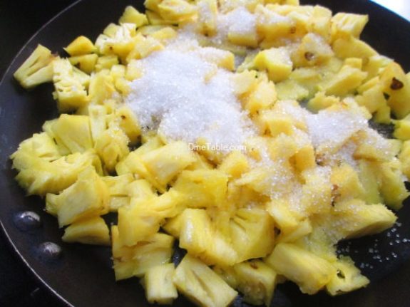 Milkmaid Pineapple Pudding Recipe / Quick Pudding