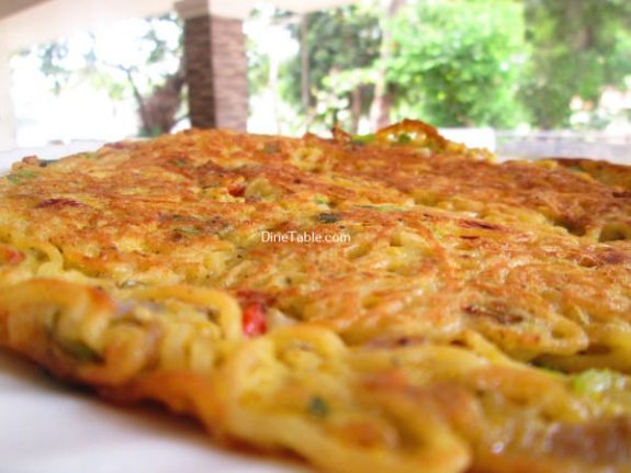 Maggi Noodle Omelette Recipe / Quick Omelette