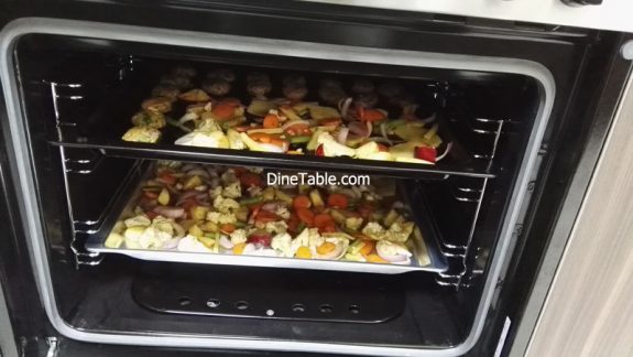 How to Prepare Grilled Vegetables Recipe - Quick & Easy Grilled Veggies in Cooking Range Oven