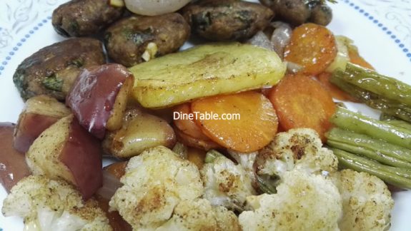 Grilled Vegetables Recipe - Easy Grilled Veggies in Cooking Range Oven