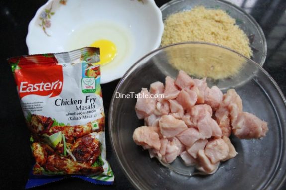 Chicken Popcorn Recipe / Quick Dish 