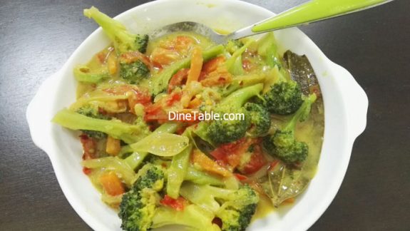 Broccoli Thai Curry - Tasty & Healthy Thai Veg Recipe