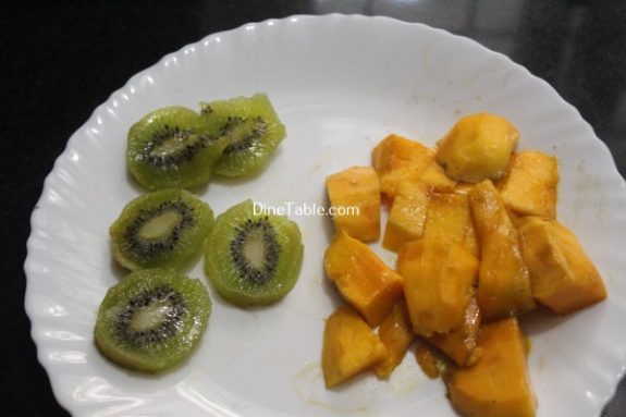 Kiwi Mango Layered Smoothie Recipe / Easy Dish 