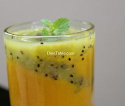 Kiwi Mango Layered Smoothie Recipe / Tasty Dish
