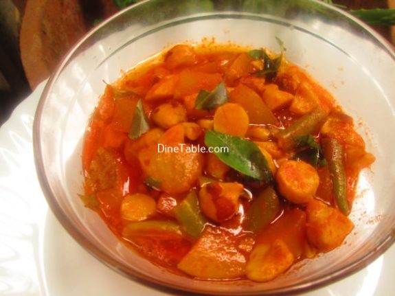 Chakkakuru Manga Curry Recipe - Kerala Curry