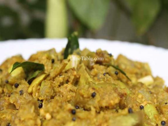 Vazhuthananga Thoran Recipe - Vegetarian Dish