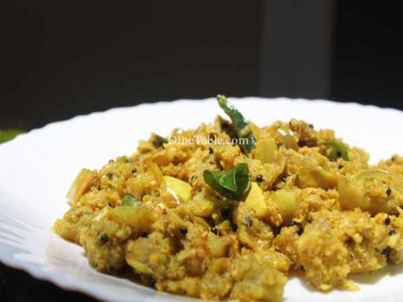 Vazhuthananga Thoran Recipe - Easy Dish