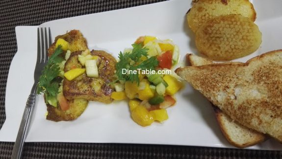Quick & Easy Grilled Fish with Mango Salsa Recipe - Tasty & Healthy Mexican Recipe