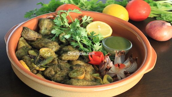 Hara Bhara Fish Tikka Recipe - Fish Tikka in cooking range oven