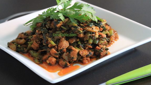 Palak Chicken Recipe - Healthy Diet Recipe - Tasty Chicken Recipe
