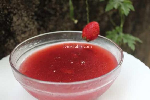 Strawberry Pudding Recipe - Kerala Dish