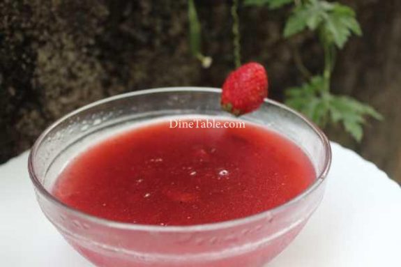 Strawberry Pudding Recipe - Tasty Dish