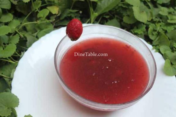 Strawberry Pudding Recipe -Smooth Dish