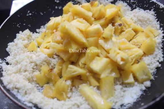 Pineapple Kesari Recipe - Homemade Dish
