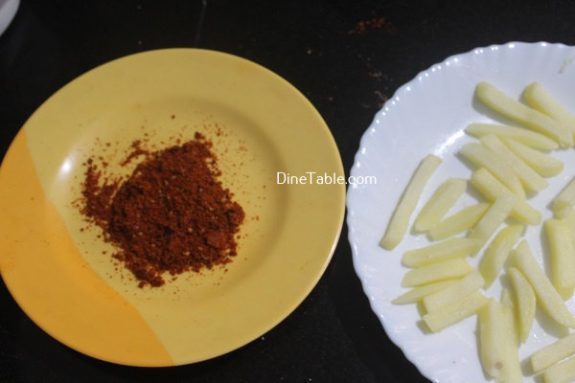 Peri Peri French Fries Recipe - Healthy Potato