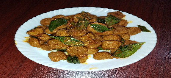 Soya 65 recipe in Malayalam