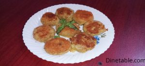 Spicy Chickpeas Cutlet - Tasty Evening Snacks - Kadala Cutlet Recipe