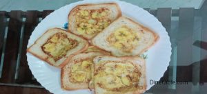 Healthy Egg with Banana Snack Recipe Malayalam