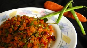 Carrot Beans Thoran Recipe / Delicious Dish