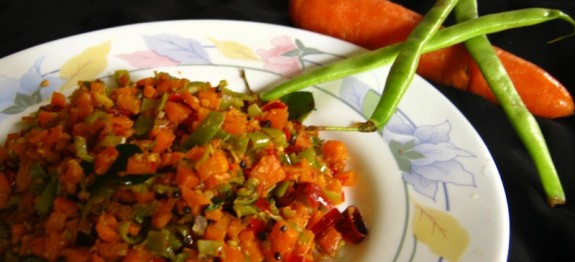 Carrot Beans Thoran Recipe / Delicious Dish
