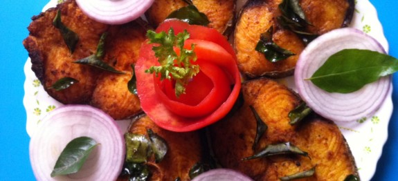 Kerala style fish fry