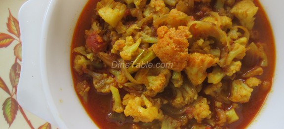 Masala Cauliflower Curry
