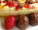 Banana Split with Ice cream and Chocolate flavour / Delicious Dessert Recipe